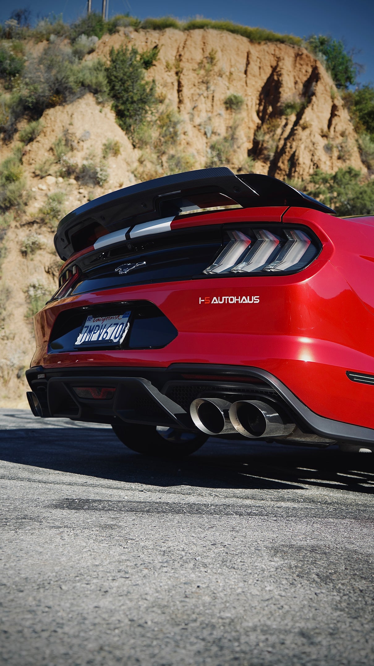 2020 GT500 Style Rear Valance (15-23 All) image 1