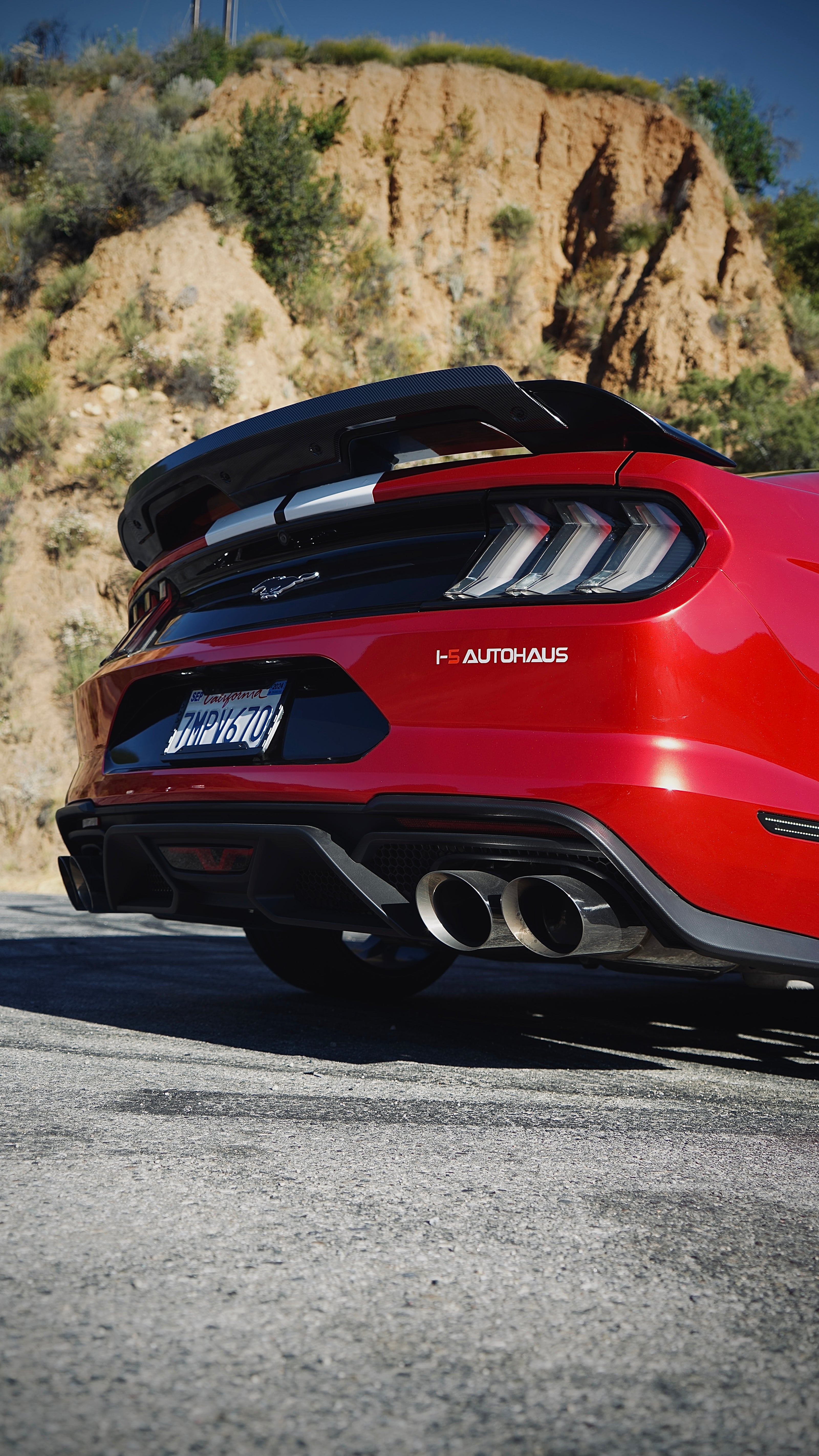 2020 GT500 Style Rear Valance (15-23 All) image 1
