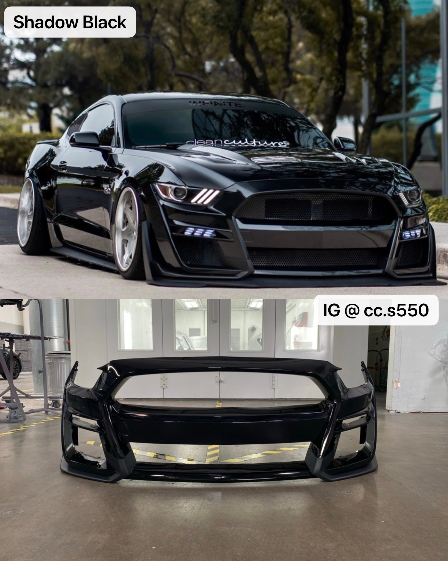i5Autohaus GT500 Style Bumper for 2015-2017 Mustang image 2