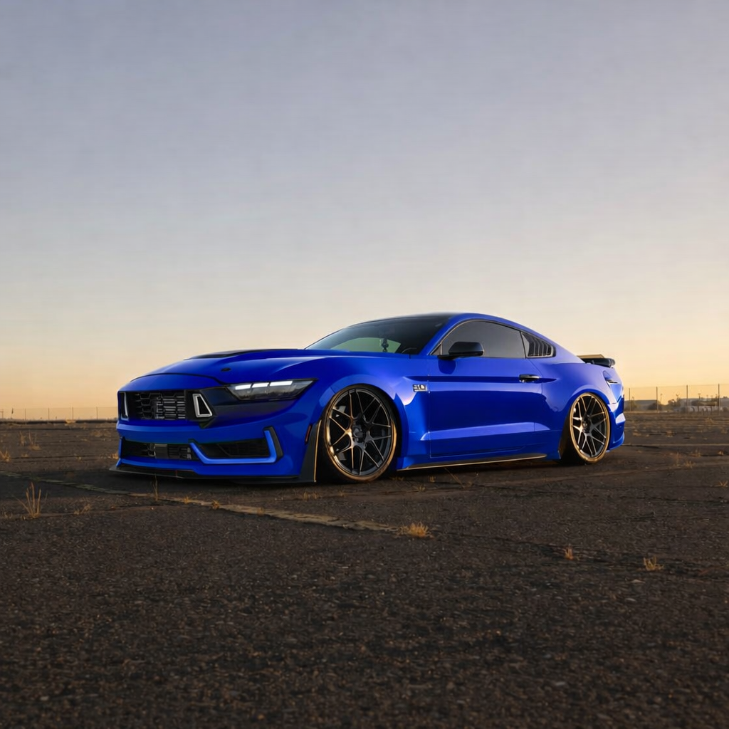 Super Gloss Deep Blue Vinyl Wrap