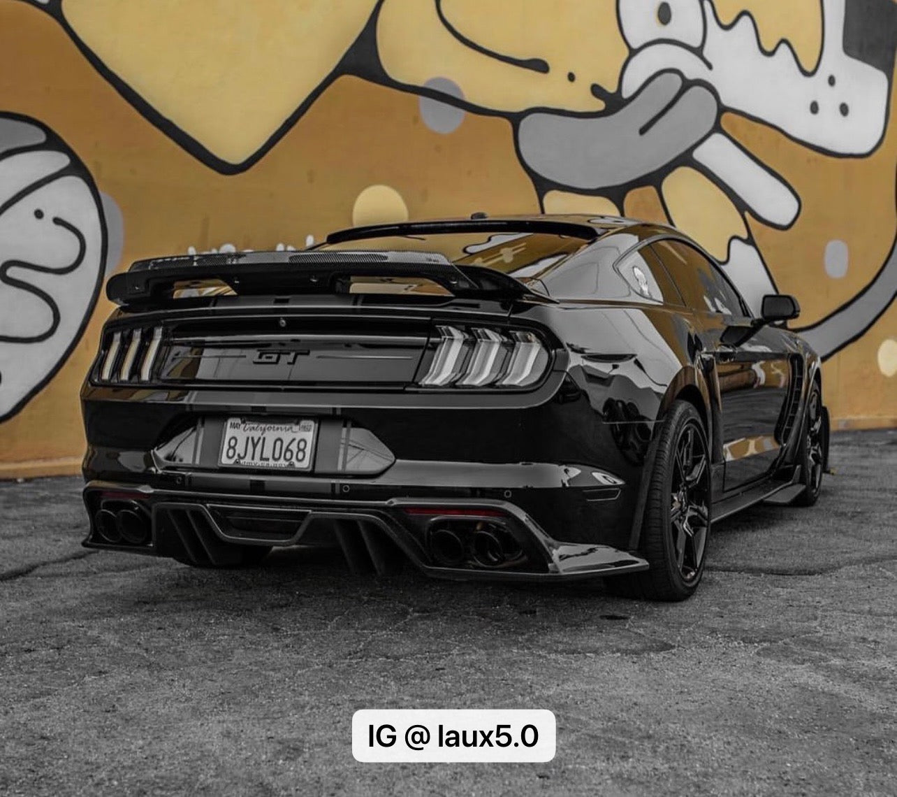 2020 GT500 Style Spoiler/Gurney Flap (15-22 All) image 6