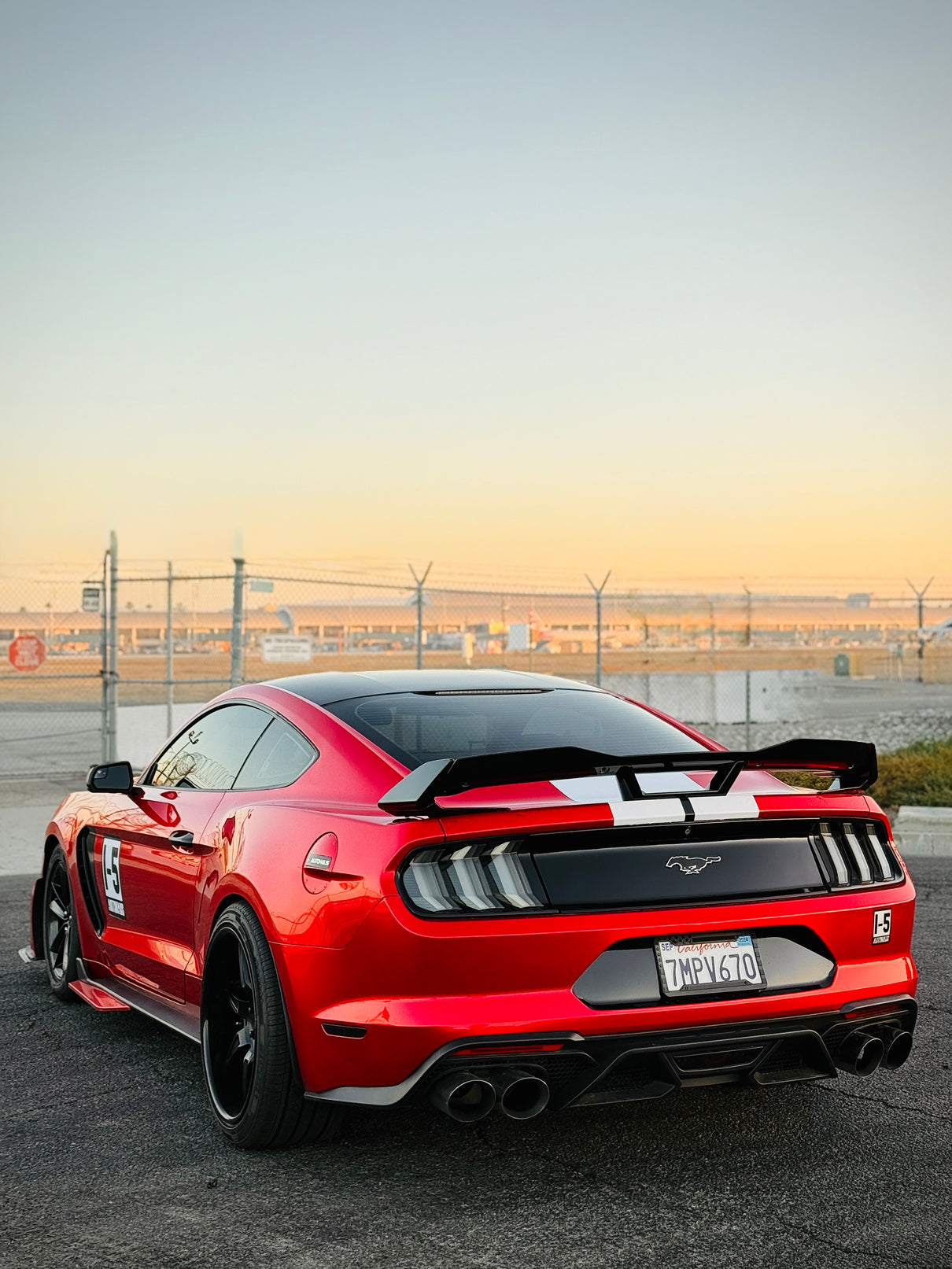 Dark Horse-Inspired Spoiler for S550 Mustang image 5