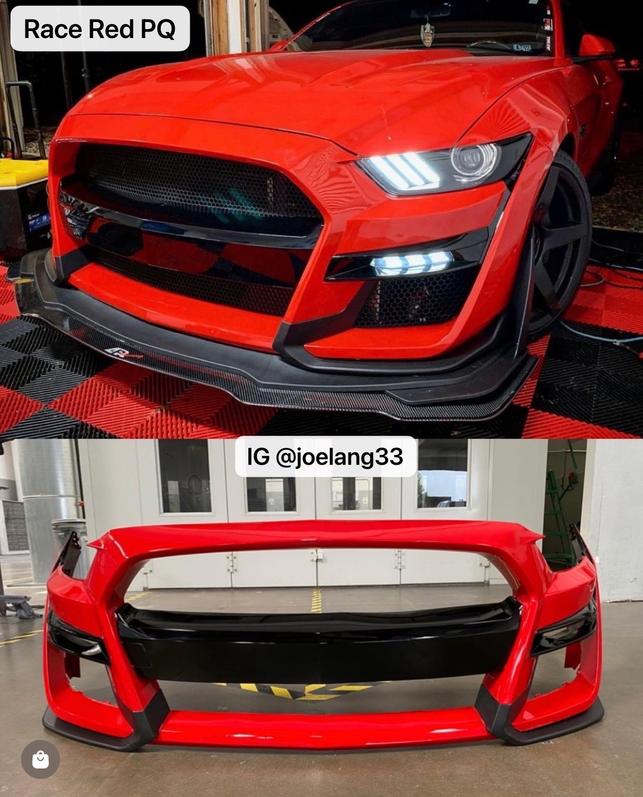 i5Autohaus GT500 Style Bumper for 2015-2017 Mustang image 4