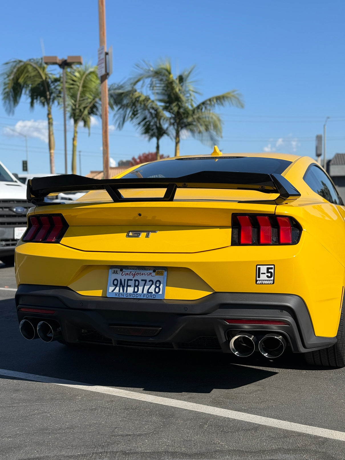 2024-2025 Mustang Dark Horse Style Spoiler image 6
