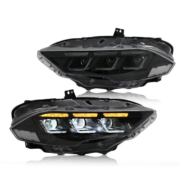i5Autohaus S650 Style Headlights for 18-23 Mustang image 1