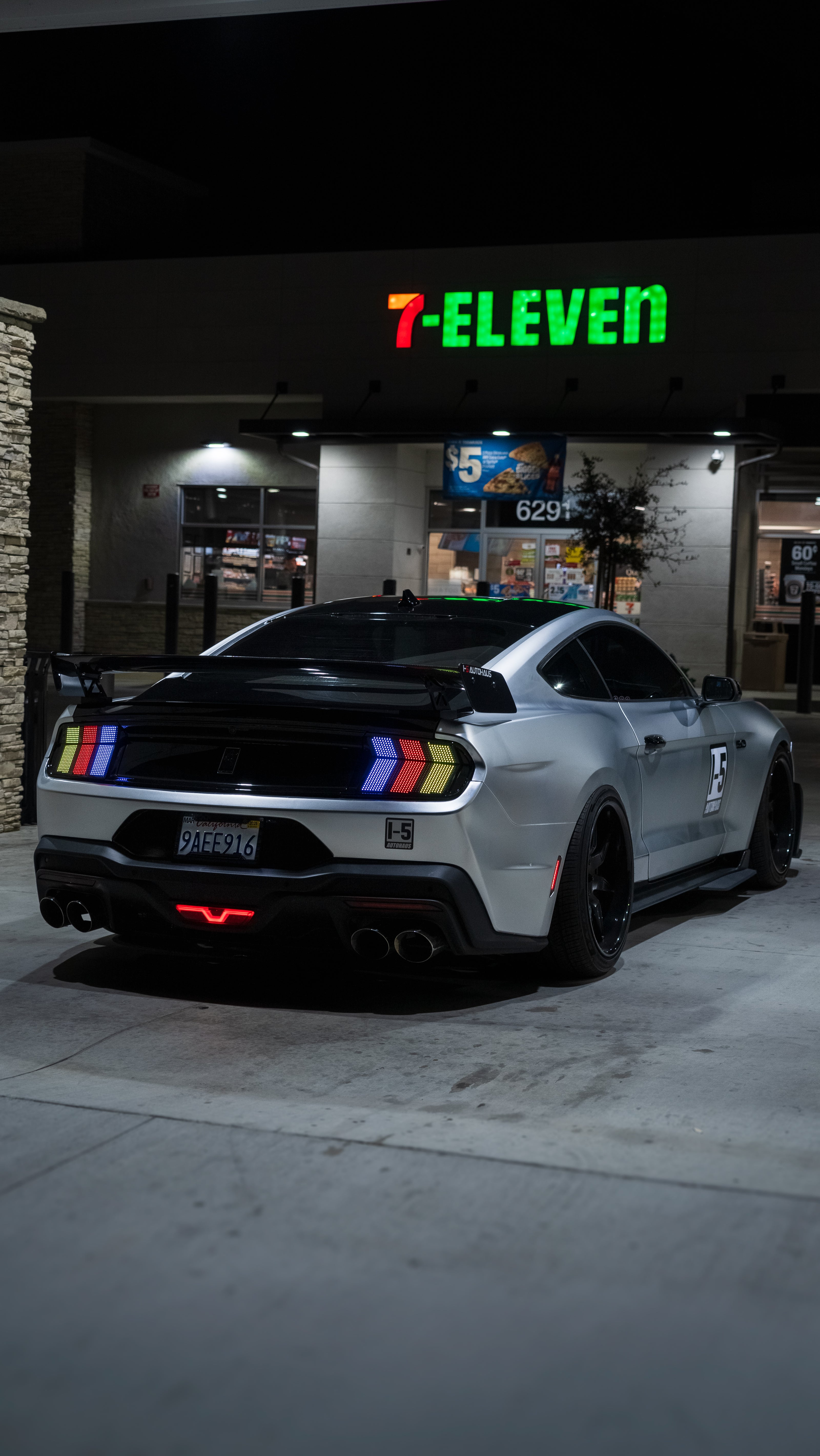 i5Autohaus Digital RGB Taillights for 2015-2023 Mustang image 1
