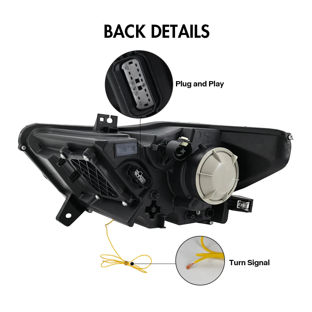 i5Autohaus S650 Style Headlights for 15-17 Mustang image 3