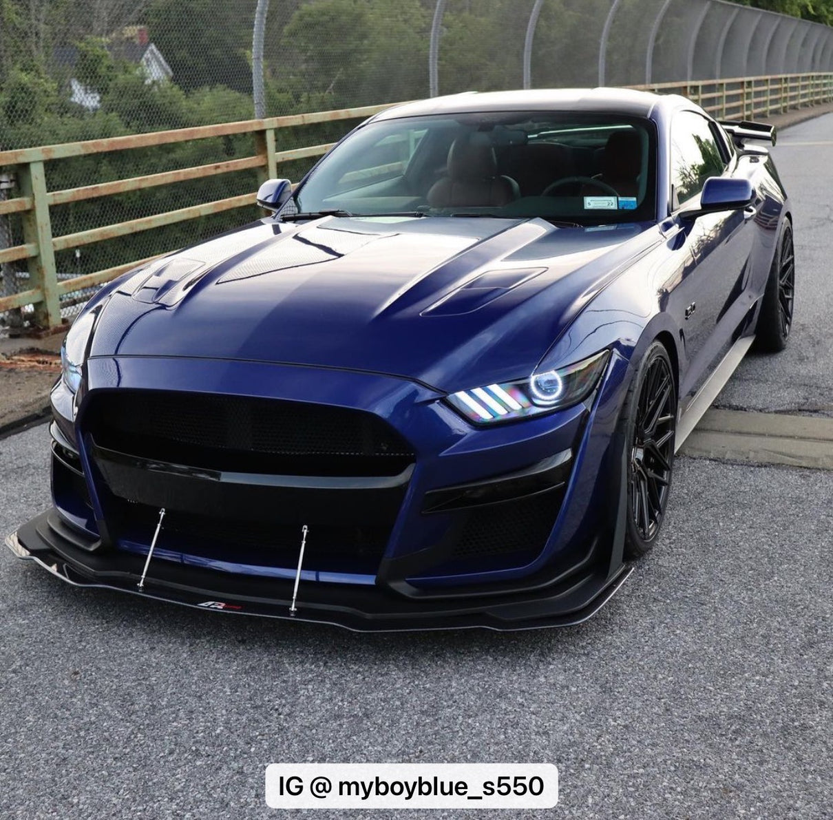 APR CF Splitter for 15-22 GT500 Bumper image 7