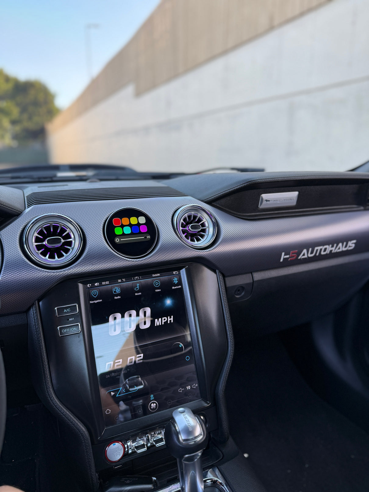 15-23 ColorShift AC Vents With LED Digital Gauge image 8