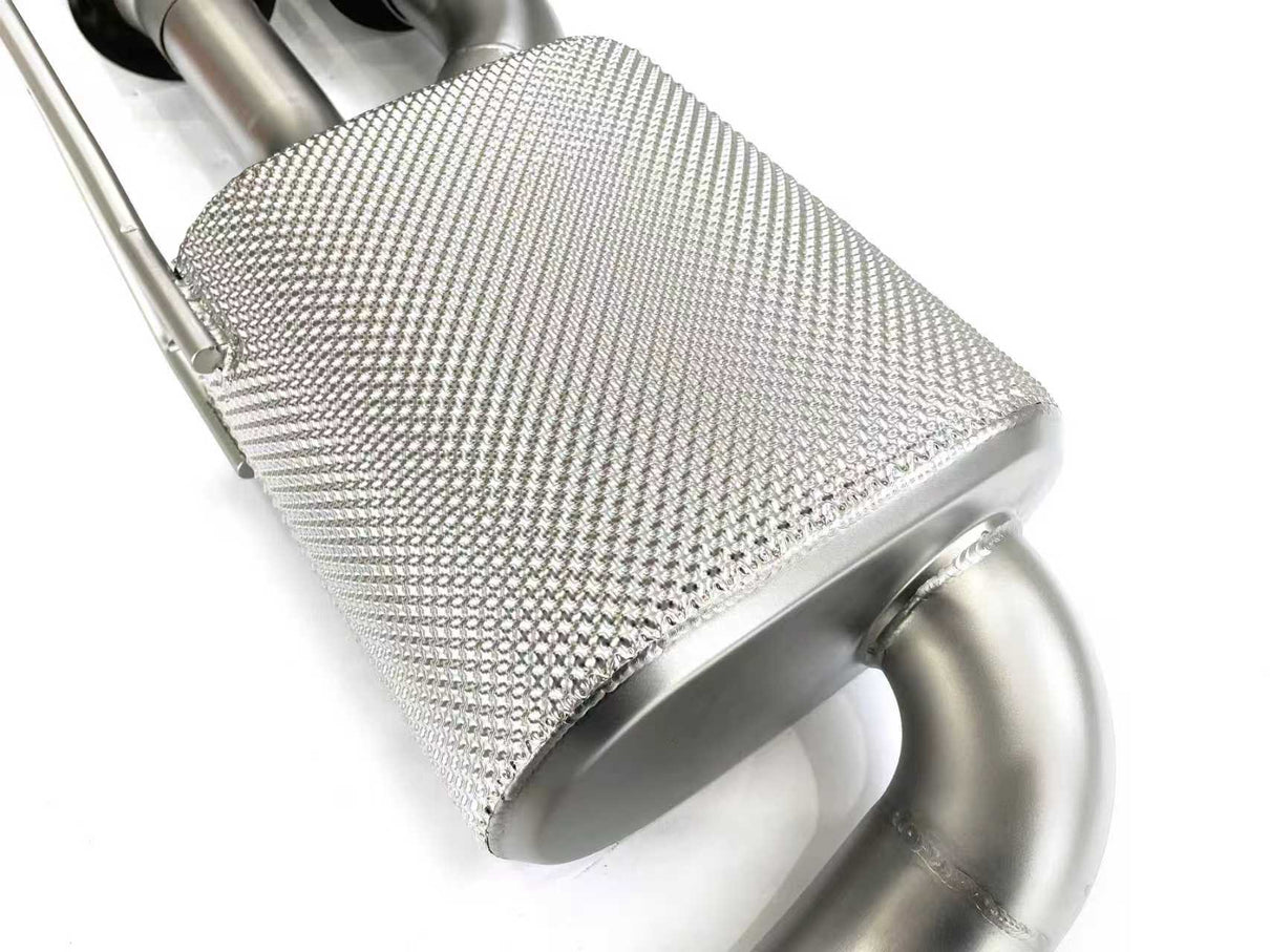 i-5Autohaus 2024-2026 Mustang Cat-back Quad Tips Exhaust