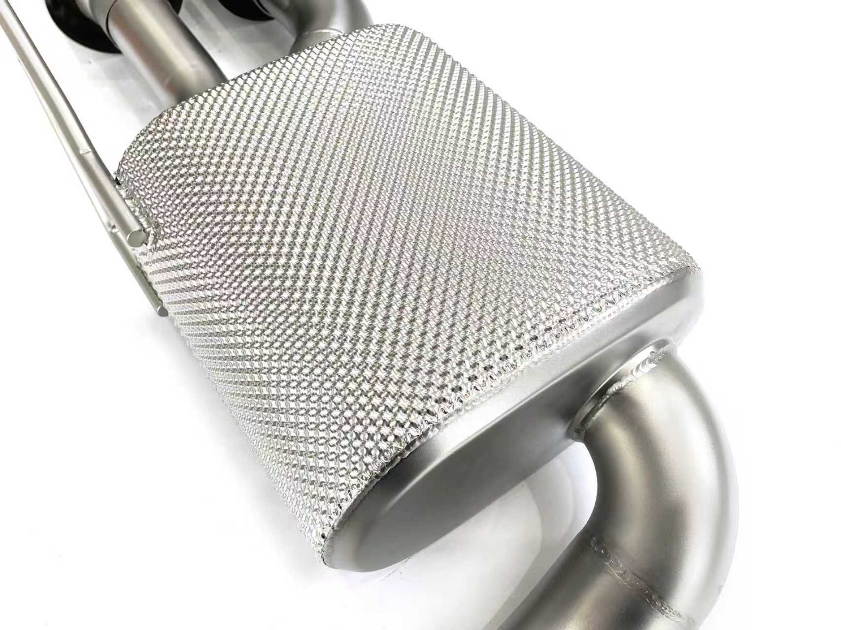 i-5Autohaus 2024-2026 Mustang Cat-back Quad Tips Exhaust