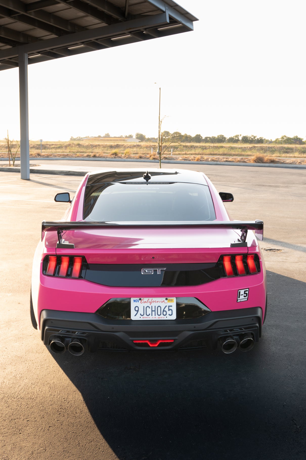 i5Autohaus 2024-2025 Mustang Dark Horse Style Rear Valance image 7