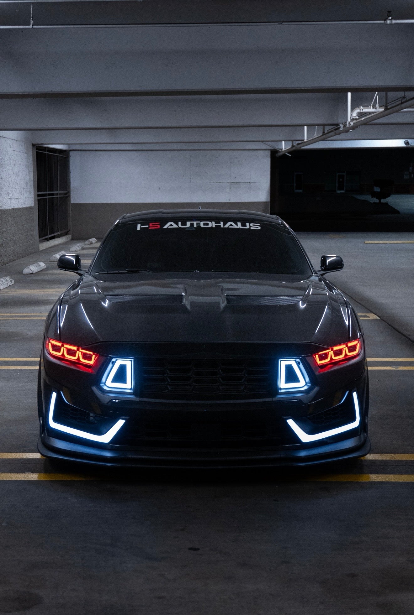i5Autohaus GTD Style Carbon Hood for 2024-2026 Mustang image 2