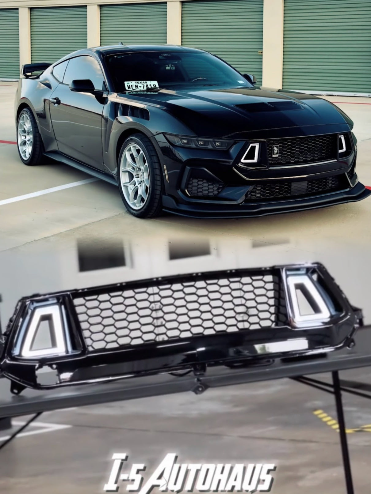 i5Autohaus 2024-2025 Mustang  Upper Grille W/DR image 0