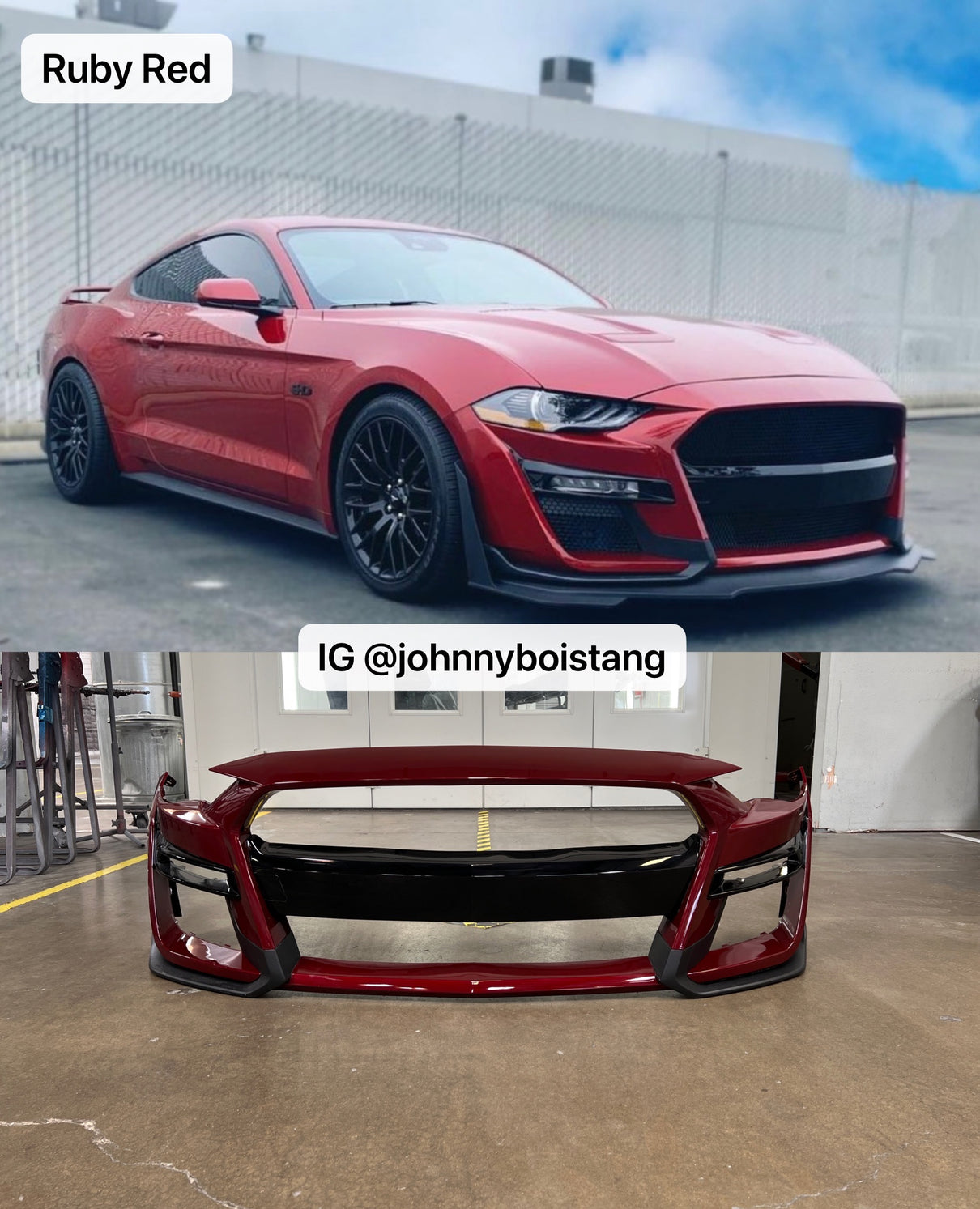 i5Autohaus 2018-2023 Mustang GT500 Style Bumper image 10