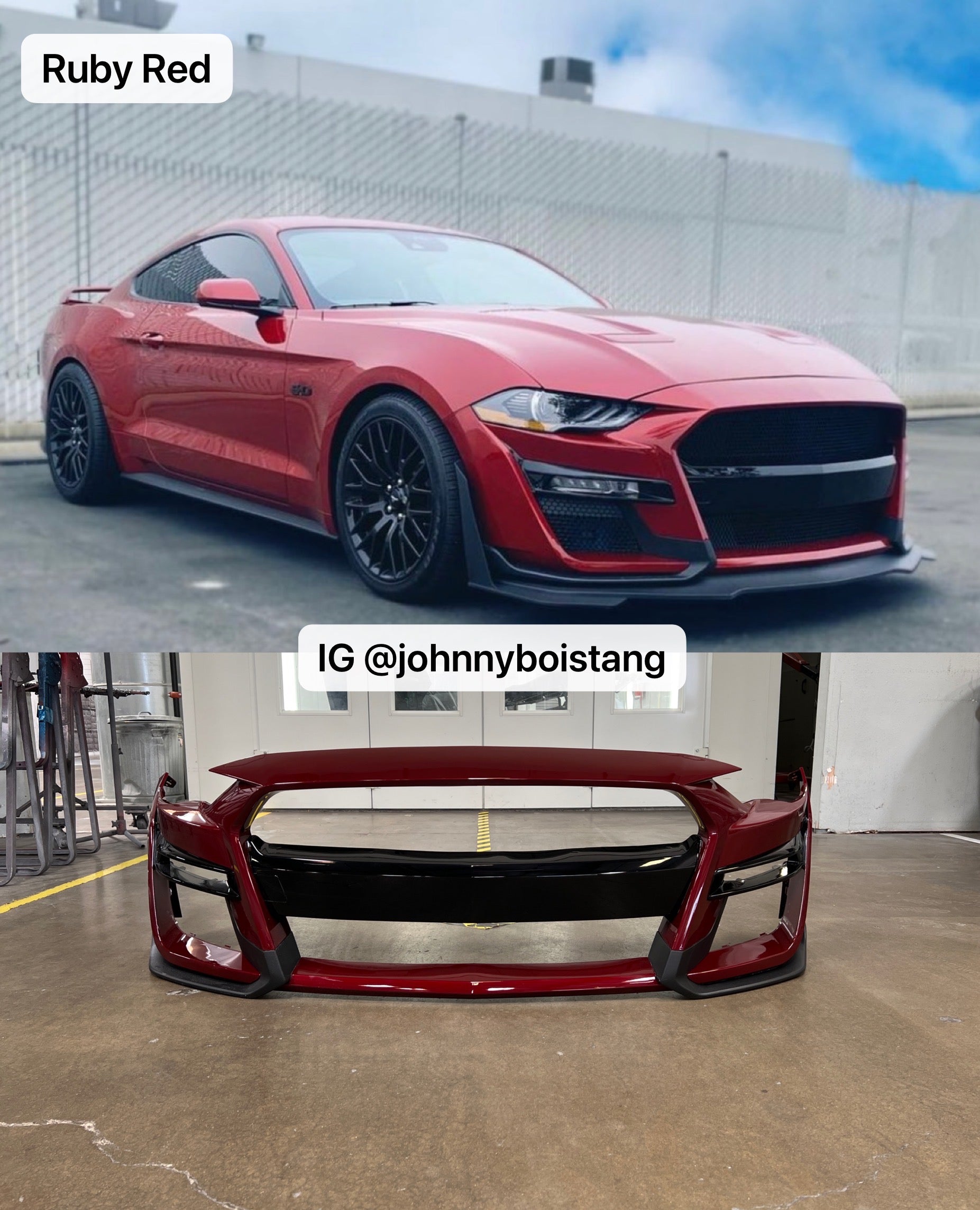 i5Autohaus 2018-2023 Mustang GT500 Style Bumper image 10