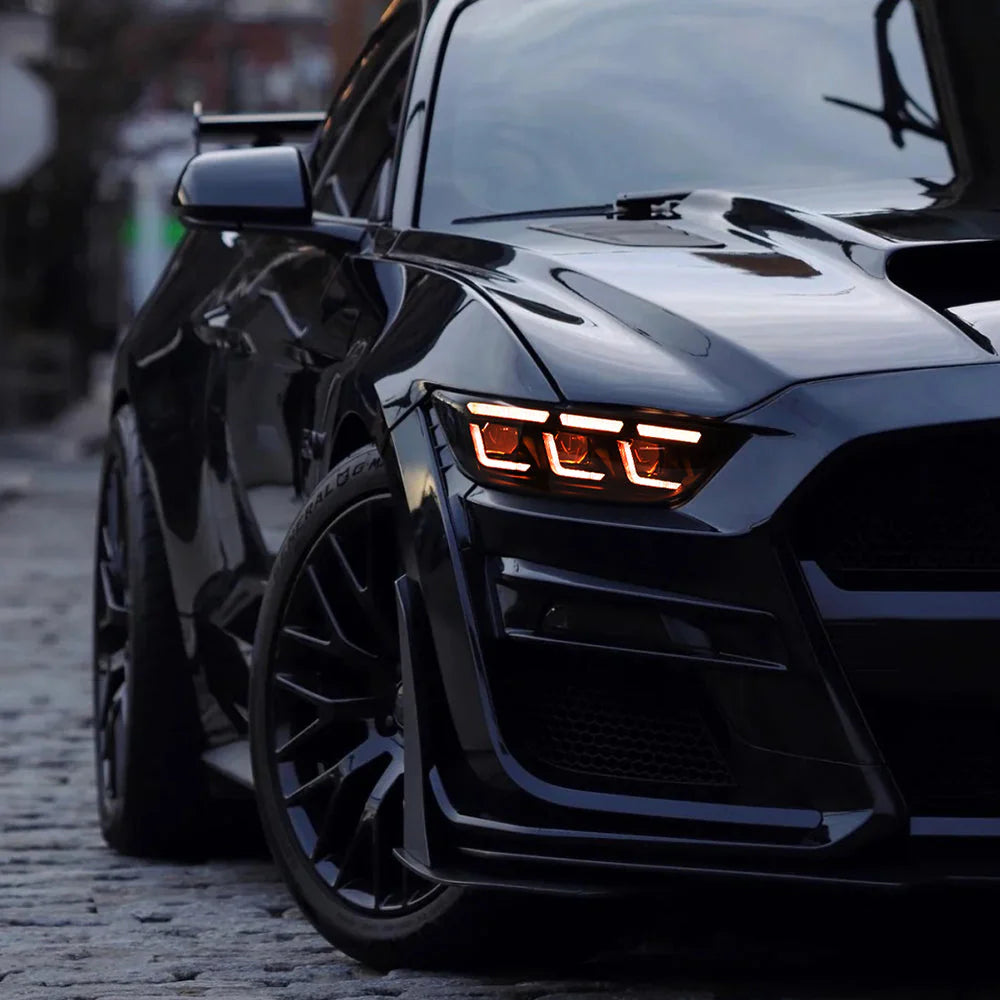 i5Autohaus RGB Colorshift S650 Style Headlights for 15-17 Mustang image 9