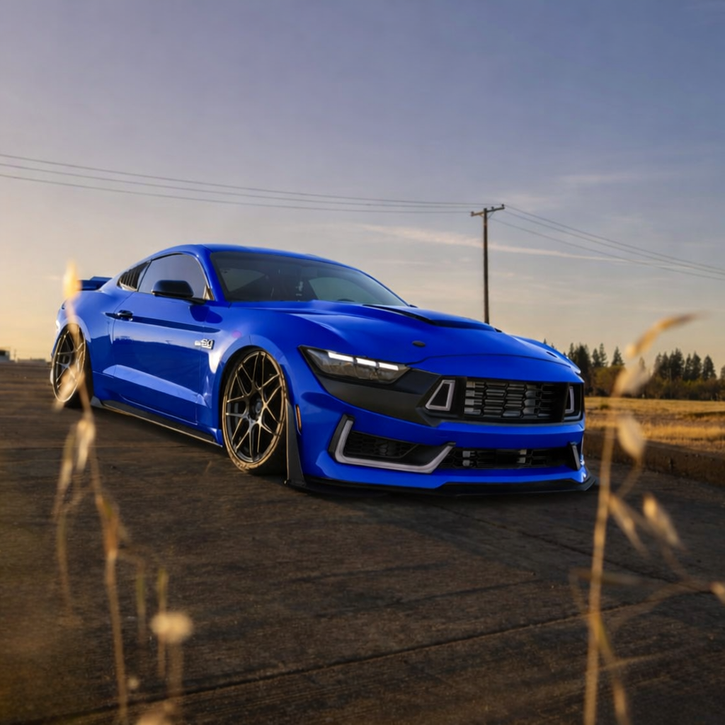 Super Gloss Deep Blue Vinyl Wrap