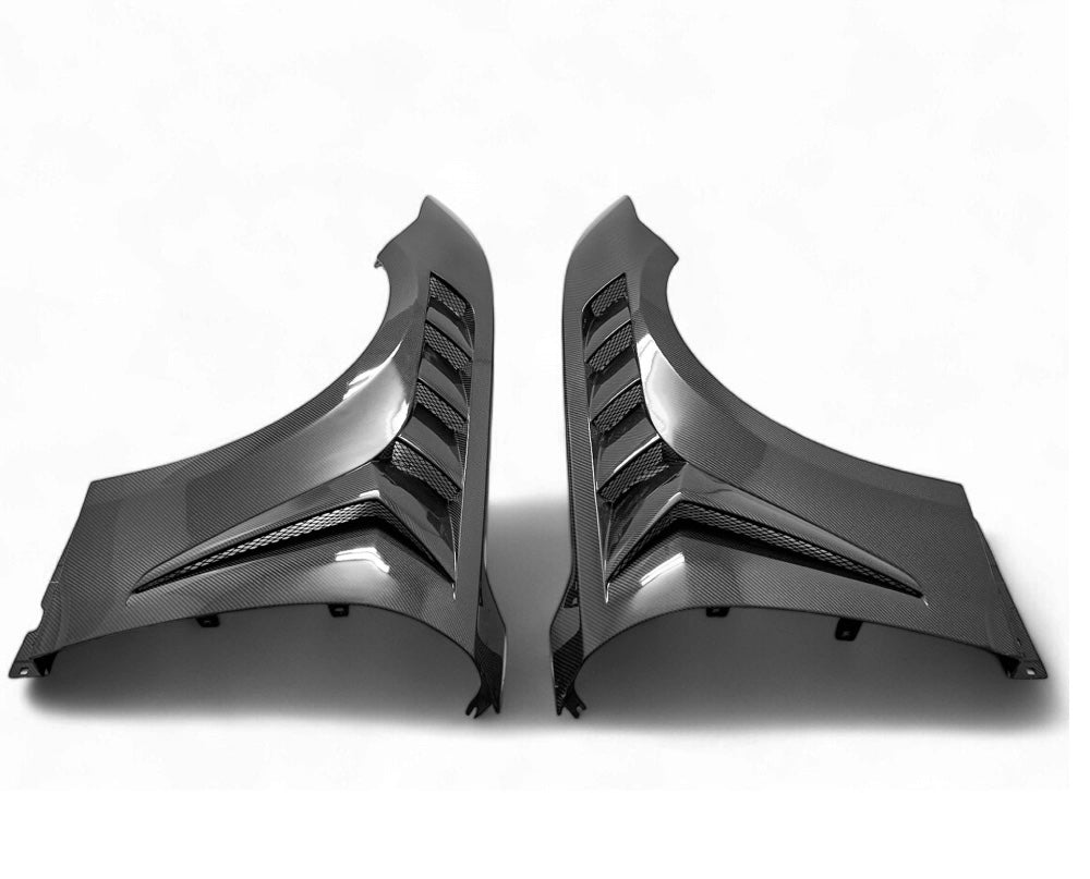 i5Autohaus GTD Style Carbon Fiber Fenders for 2024-2026 Mustang image 6