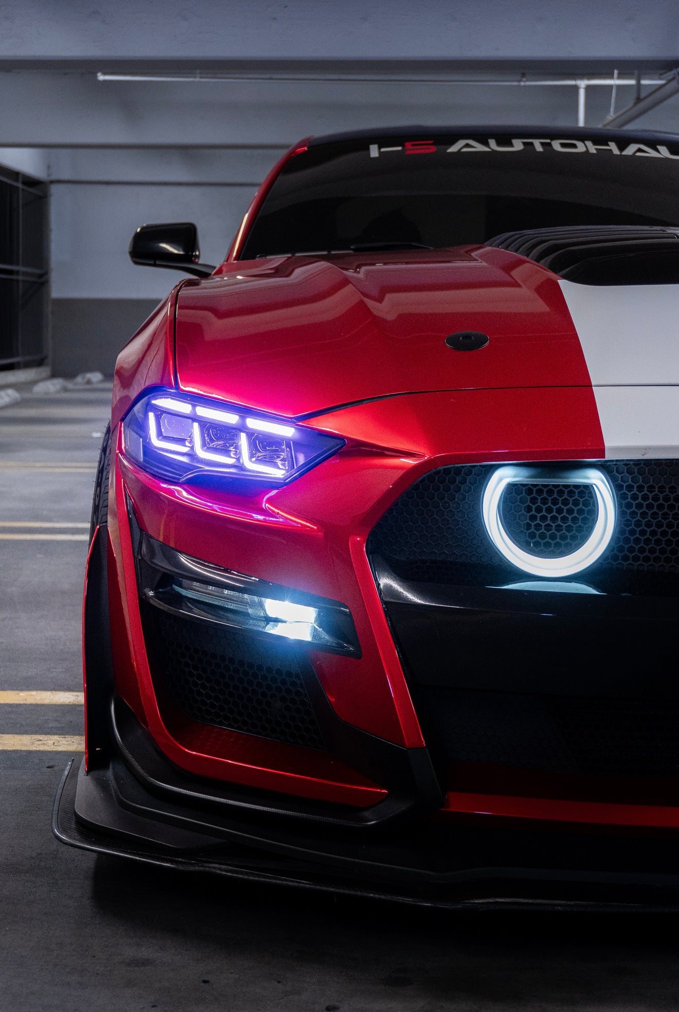 i5Autohaus RGB S650 Style Headlights for 18-23 Mustang image 0