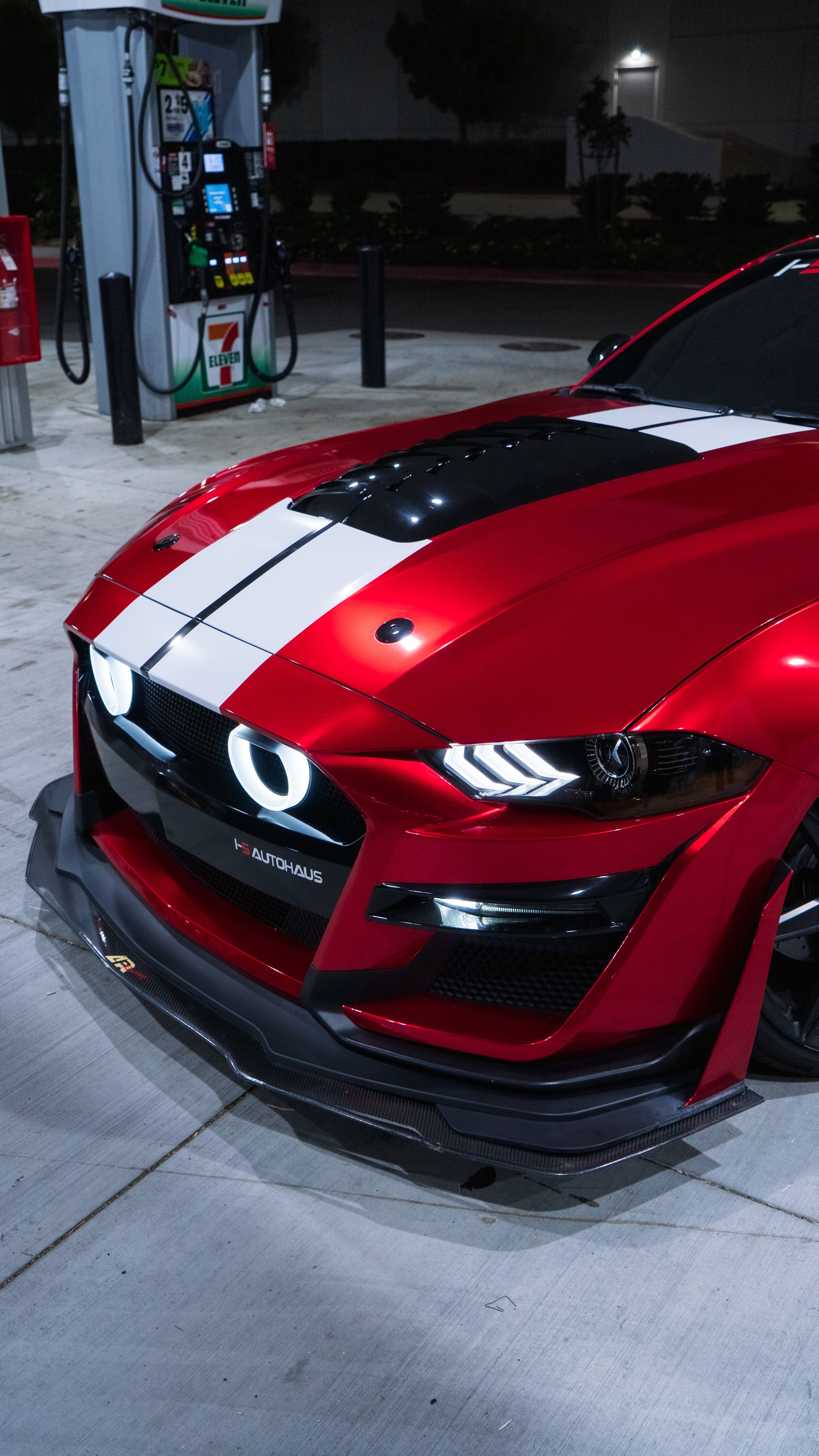 APR Performance Carbon Fiber Splitter for 2015-2018 Mustang GT500 Style Bumper