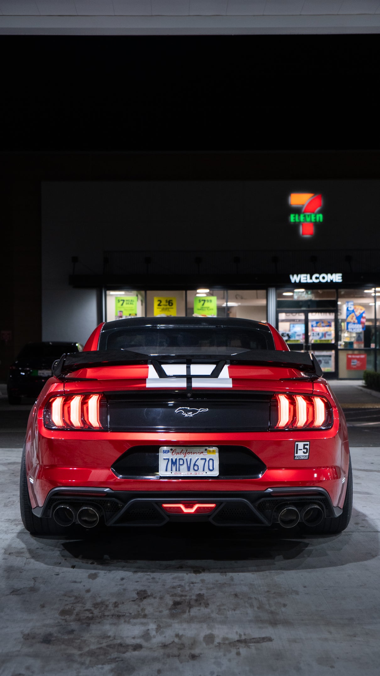 i-5Autohaus Dark Horse Style Spoiler for 2015-2023 Mustang