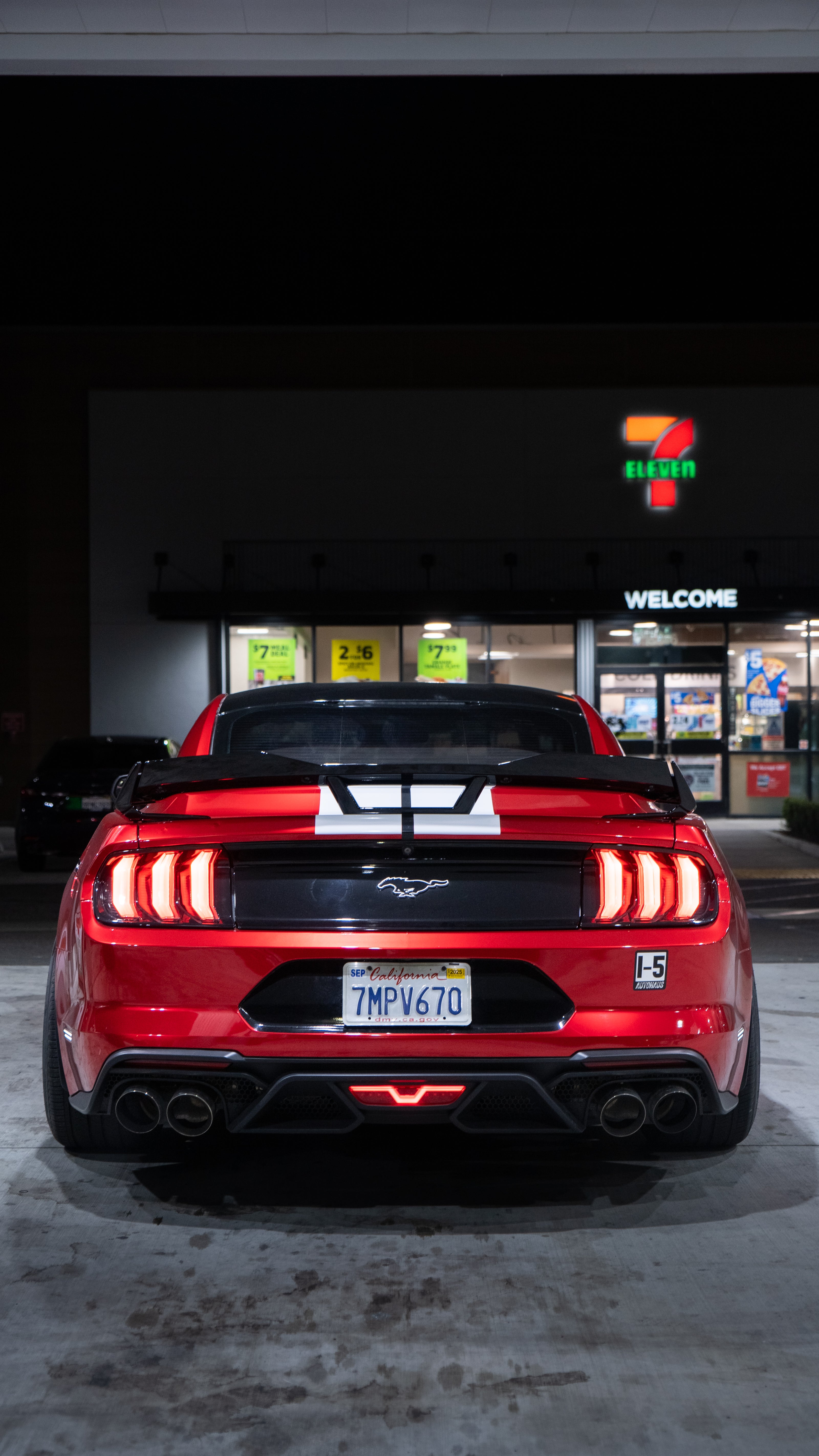 i-5Autohaus Dark Horse Style Spoiler for 2015-2023 Mustang