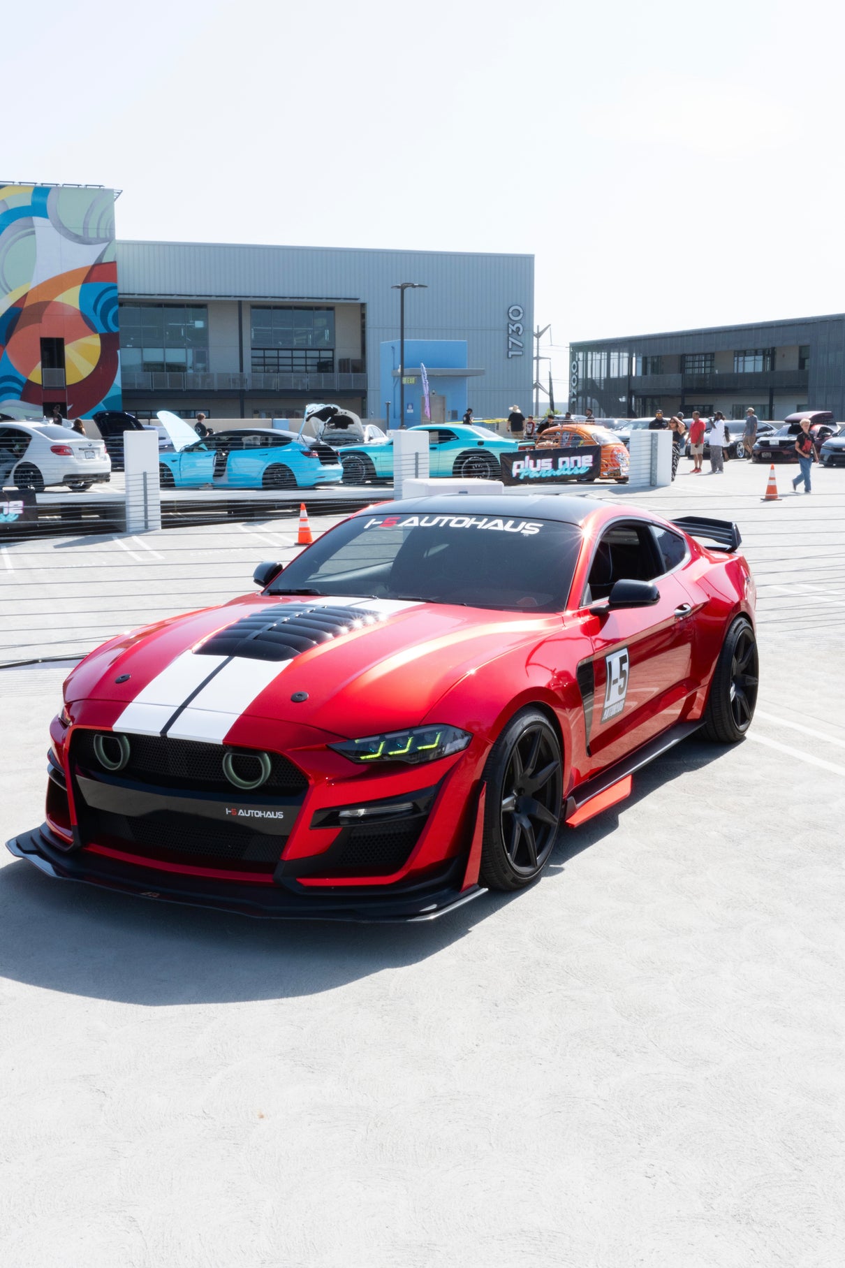 i-5Autohaus GT500 Style Aluminum Hood for 2018-2023 Mustang