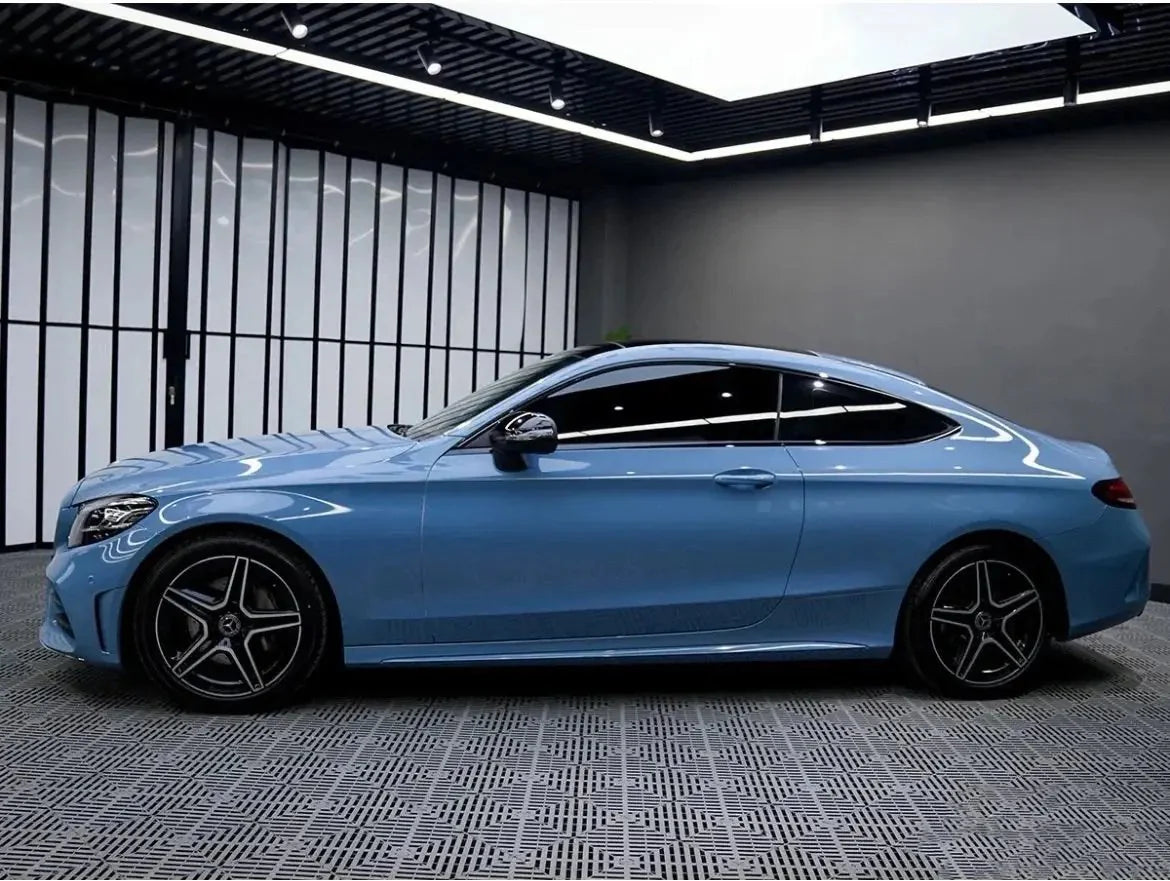 Super Gloss China Blue  Vinyl Wrap