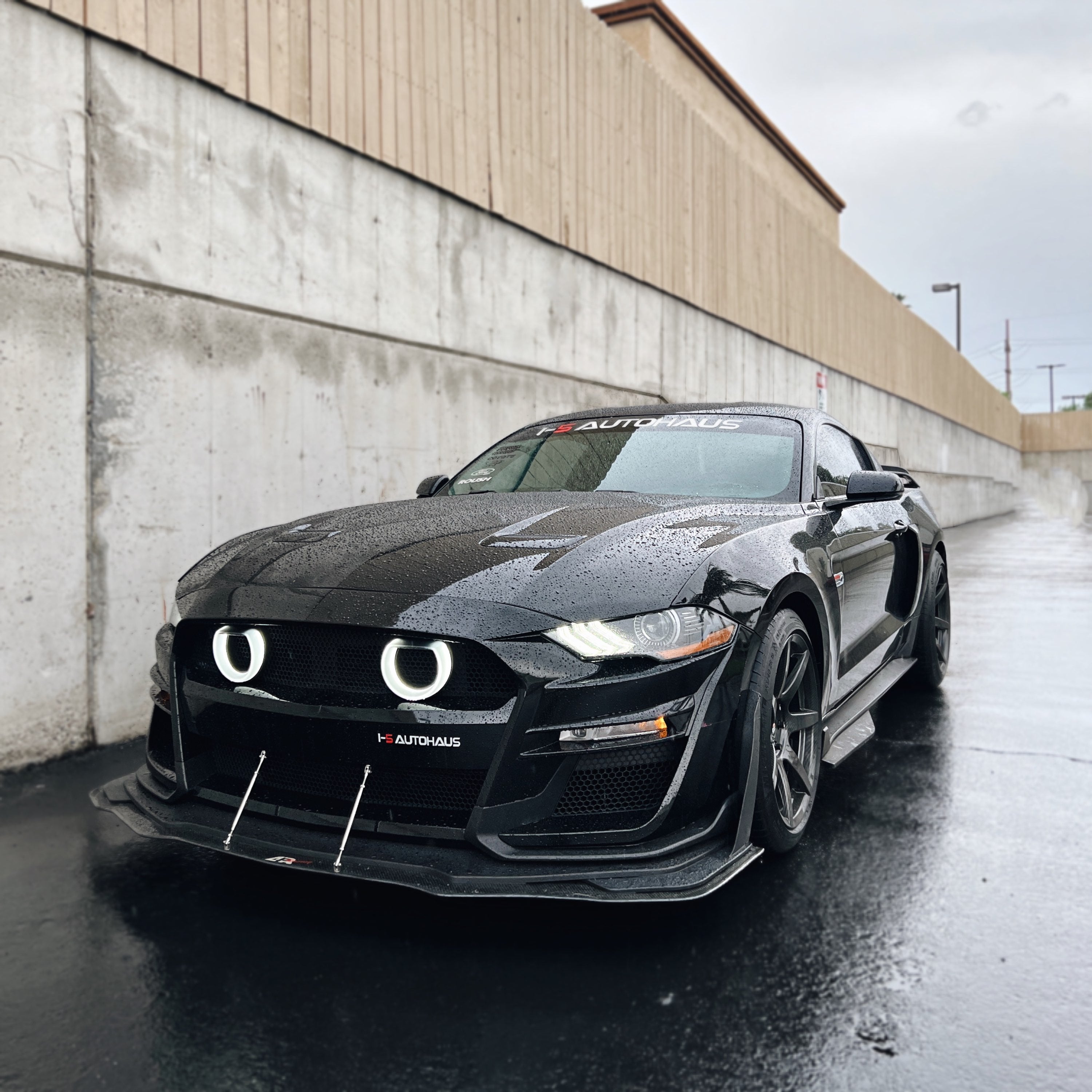 i-5Autohaus Halo LED Grille Lights for 2015-2023 Mustang GT500 Bumper