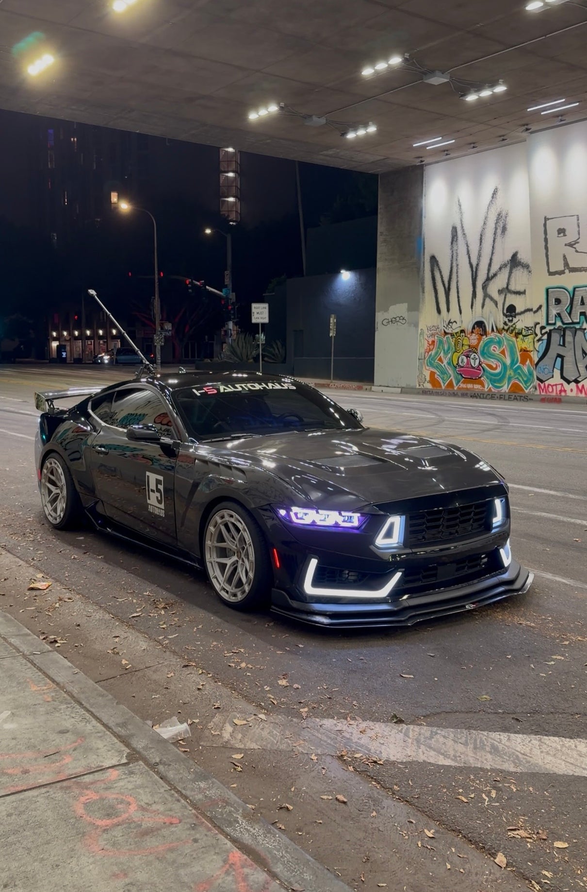 APR Performance Carbon Splitter for i-5Autohaus Dark Horse Style Bumper