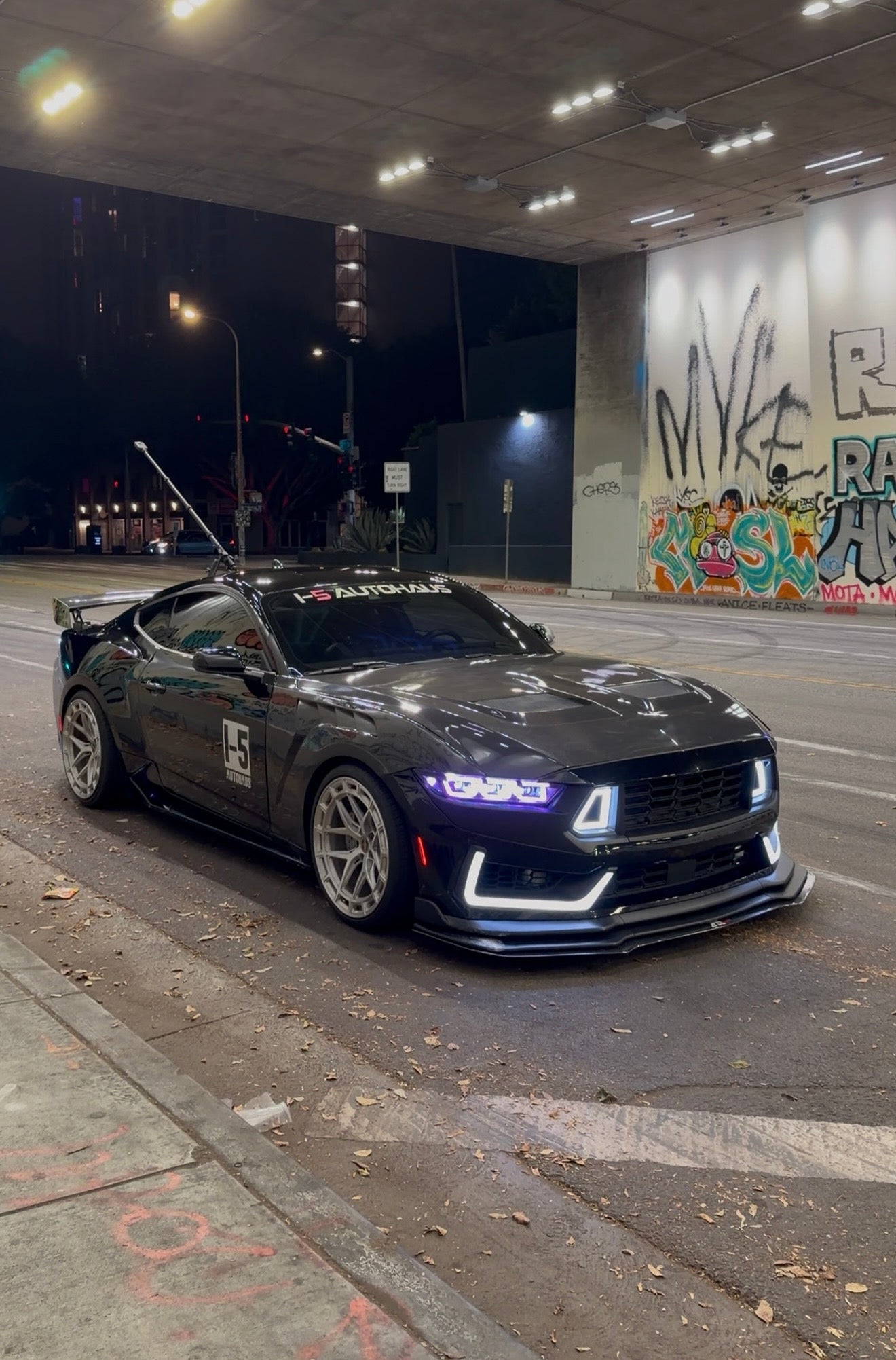 APR Performance Carbon Splitter for i-5Autohaus Dark Horse Style Bumper