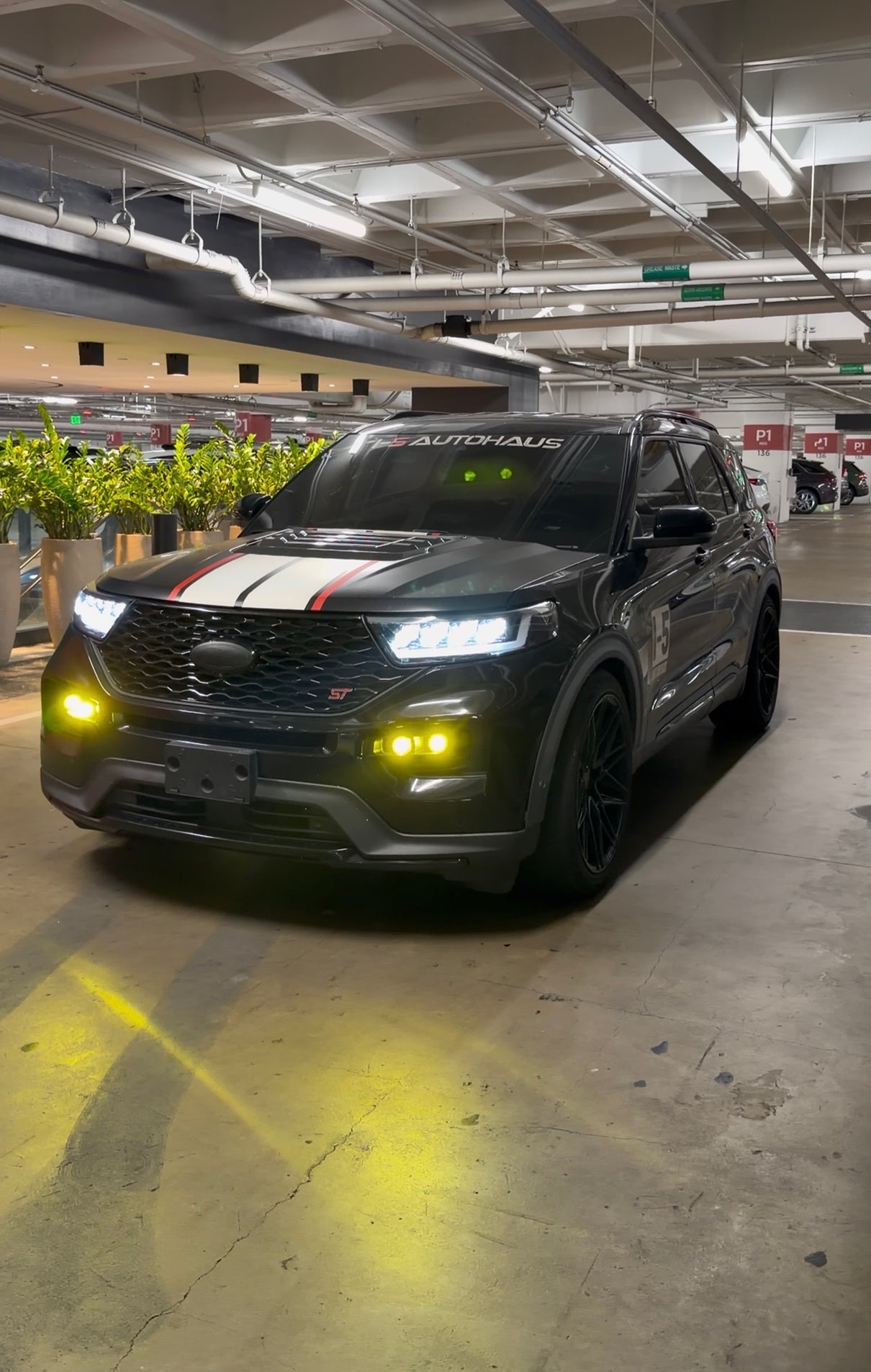 i-5Autohaus Amber LED Amber Fog Lights for 2020-2024 Ford Explorer