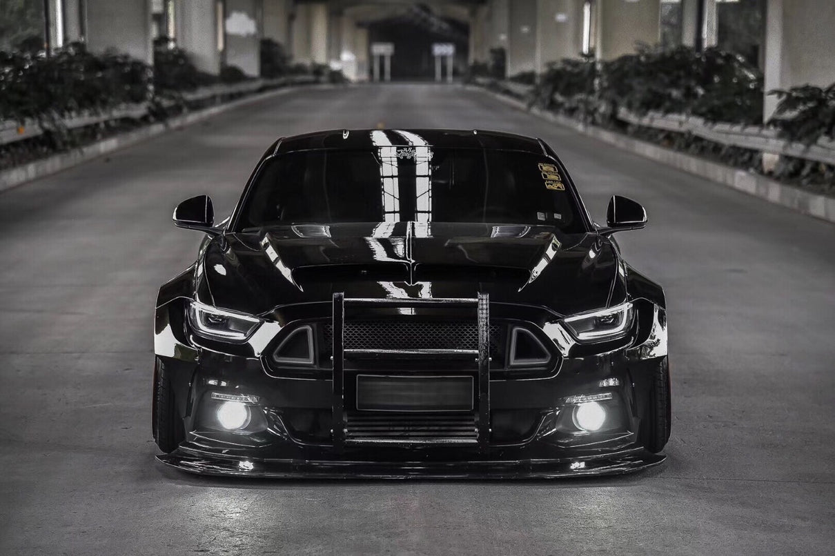 Interceptor Style Push Bar for 2015-2023 Mustang
