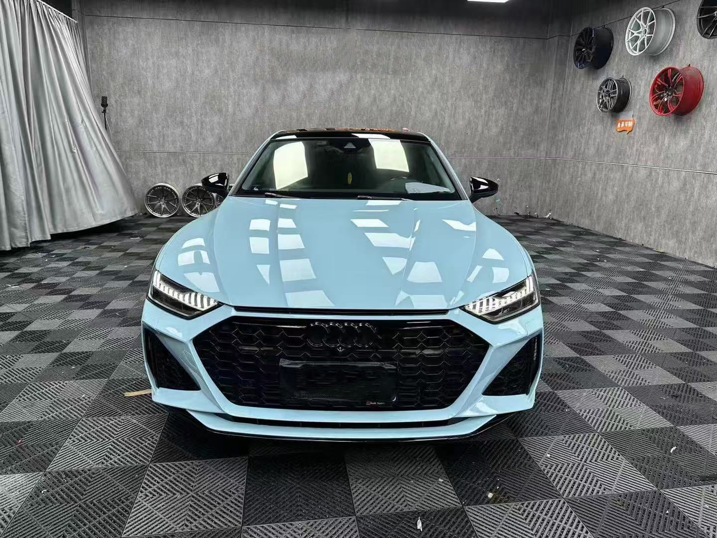 Super Gloss Light Glacier Blue  Vinyl Wrap