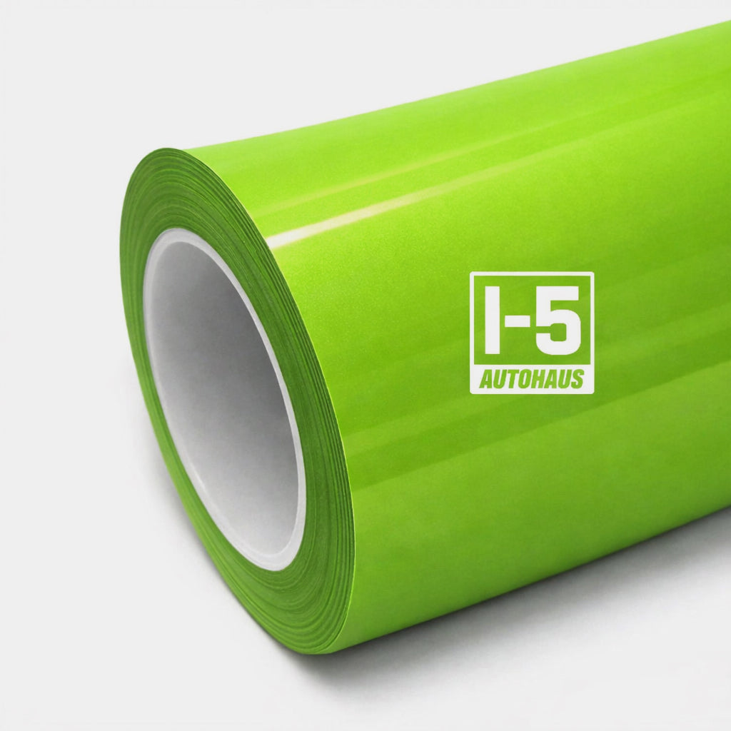 Super Gloss Lime Green Vinyl Wrap