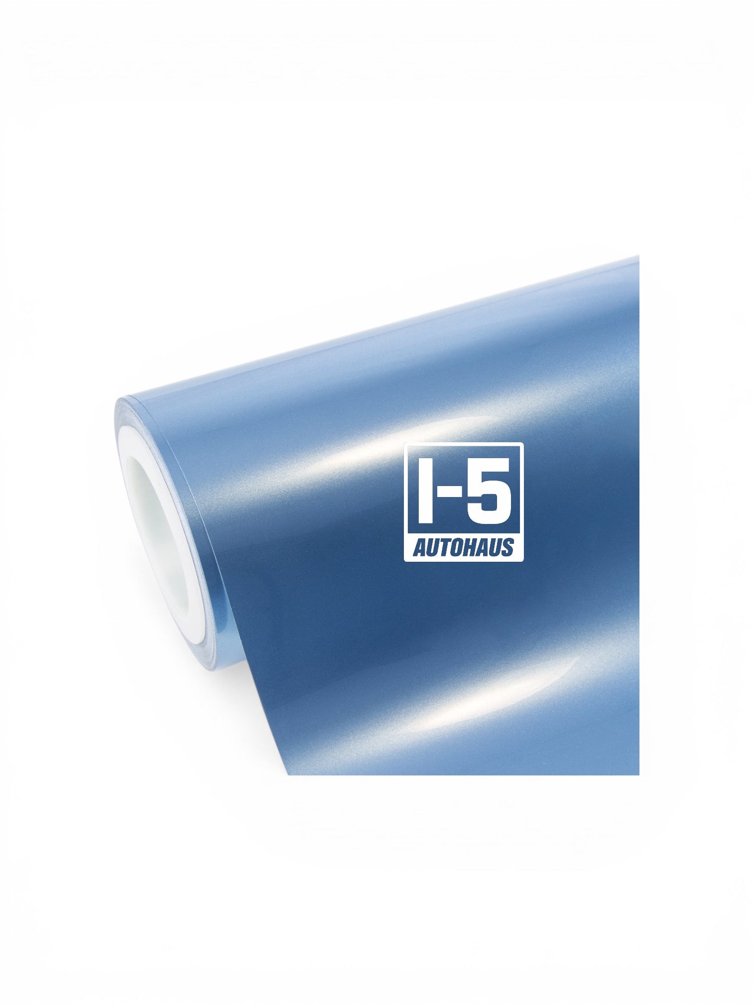 Super Gloss Silver Lake Blue Vinyl Wrap