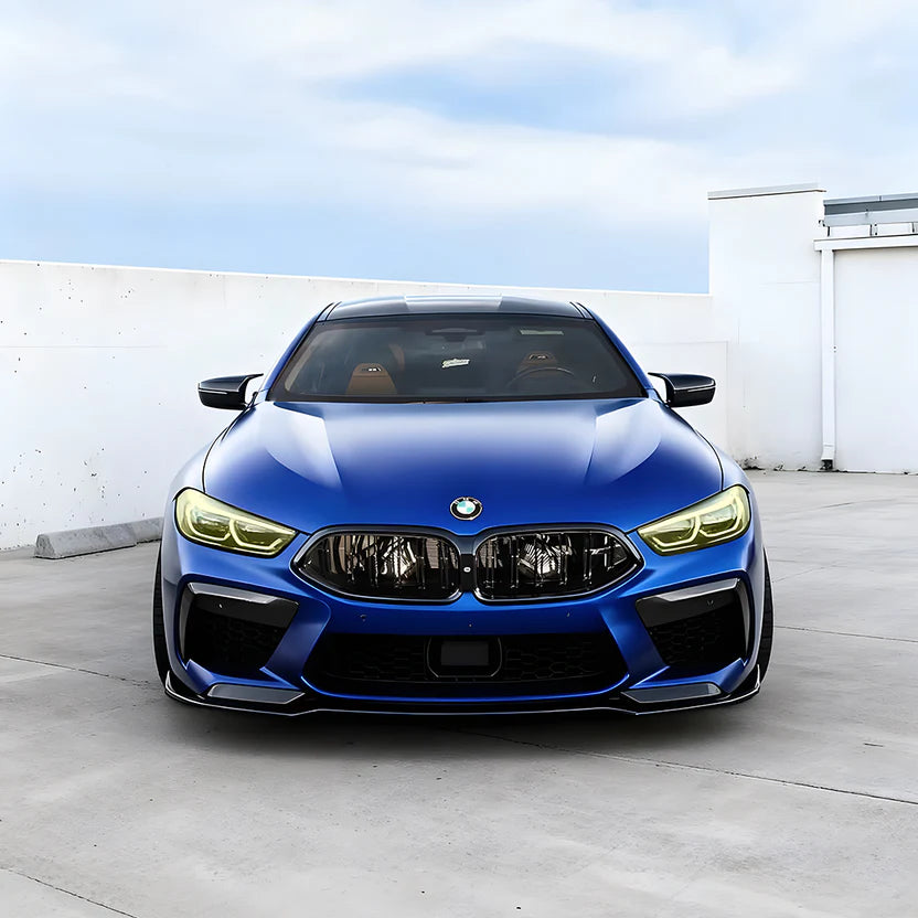 Satin Liquid Metal Blue Vinyl Wrap