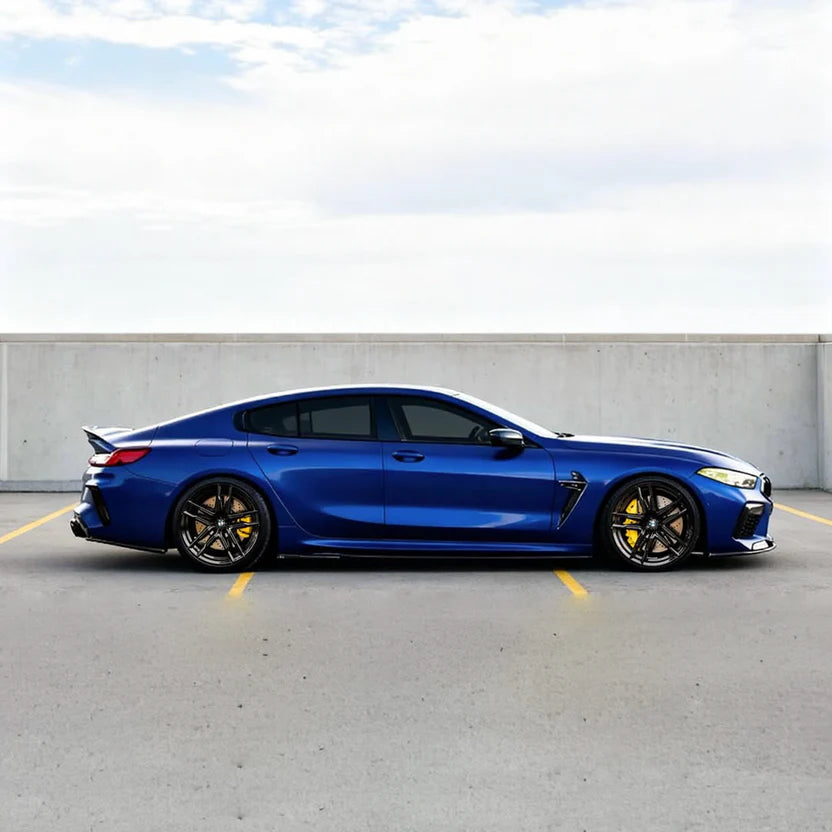 Satin Liquid Metal Blue Vinyl Wrap