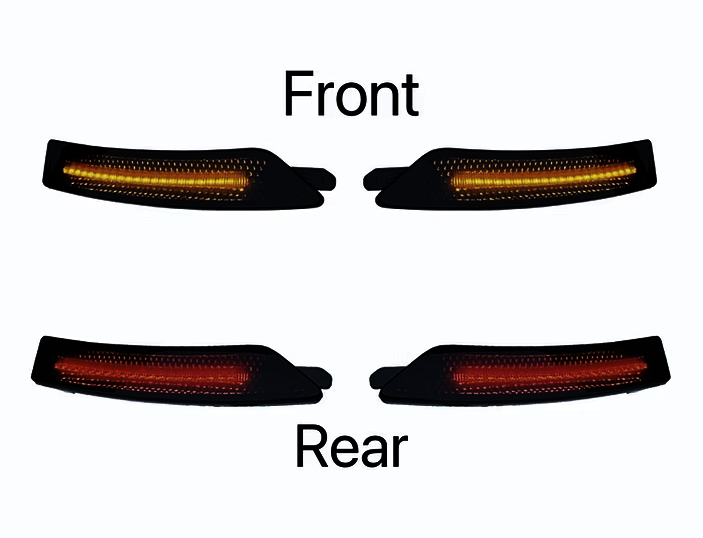 i-5 Autohaus 2024-2026 Mustang LED Smoked Side Markers