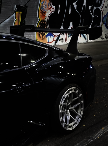 i-5Autohaus GT4 Style Carbon Wing for 2024-2026 Mustang