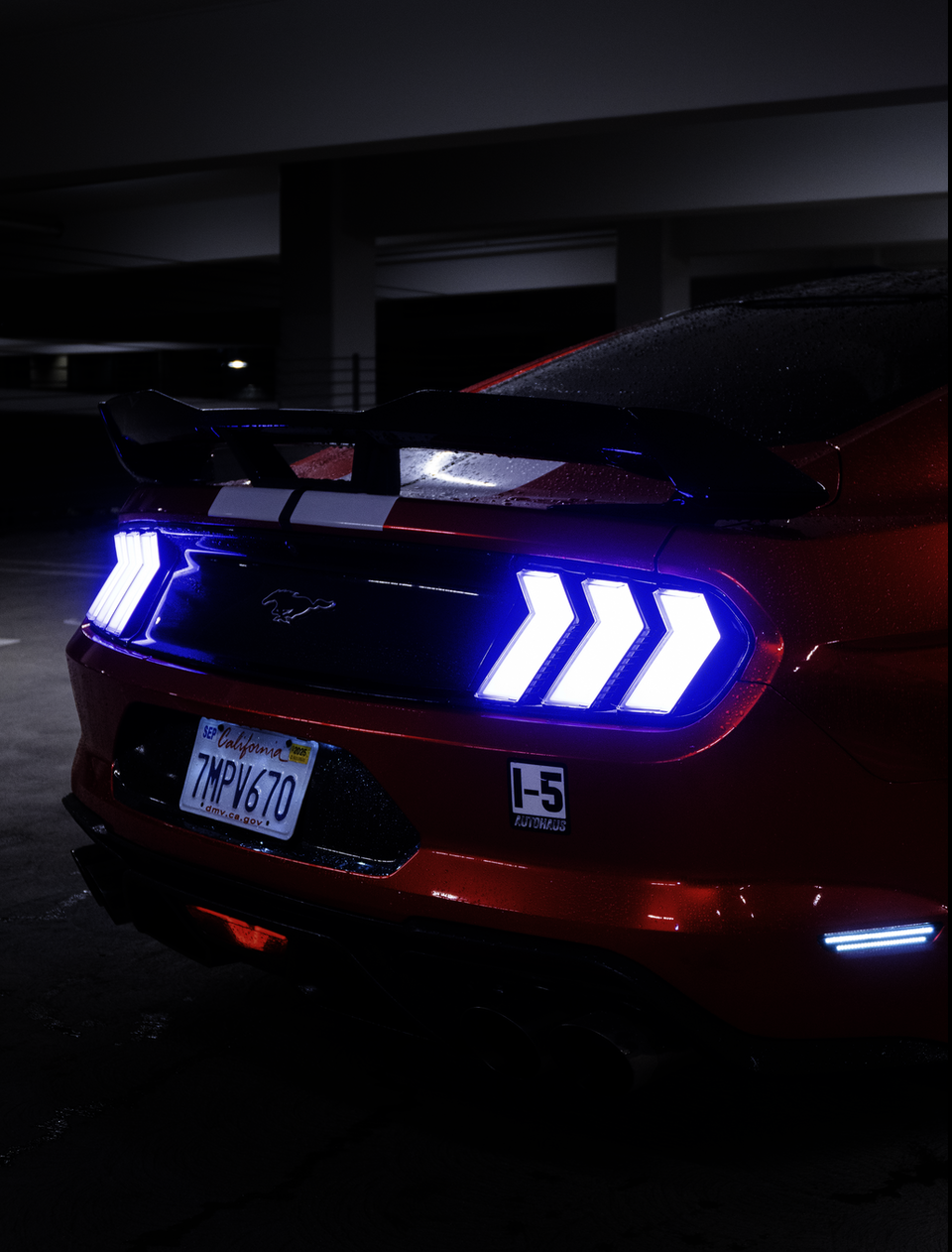 i-5Autohaus S650 Mustang Style Euro RGB Taillights for 2015-2023 Mustang