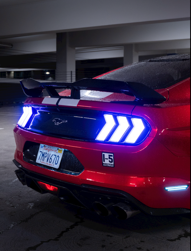 i-5Autohaus S650 Mustang Style Euro RGB Taillights for 2015-2023 Mustang