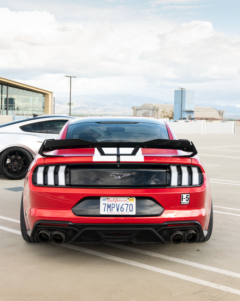 i-5Autohaus Mustang GT500 Style Rear Bumper for 2015-2023 Mustang