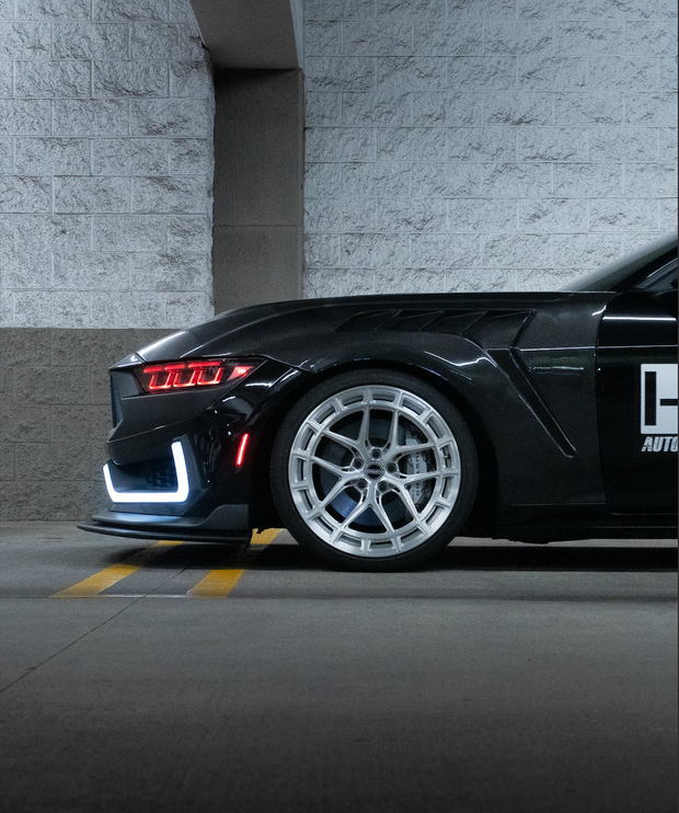 i-5Autohaus GTD Style Carbon Fiber Fenders for 2024-2026 Mustang