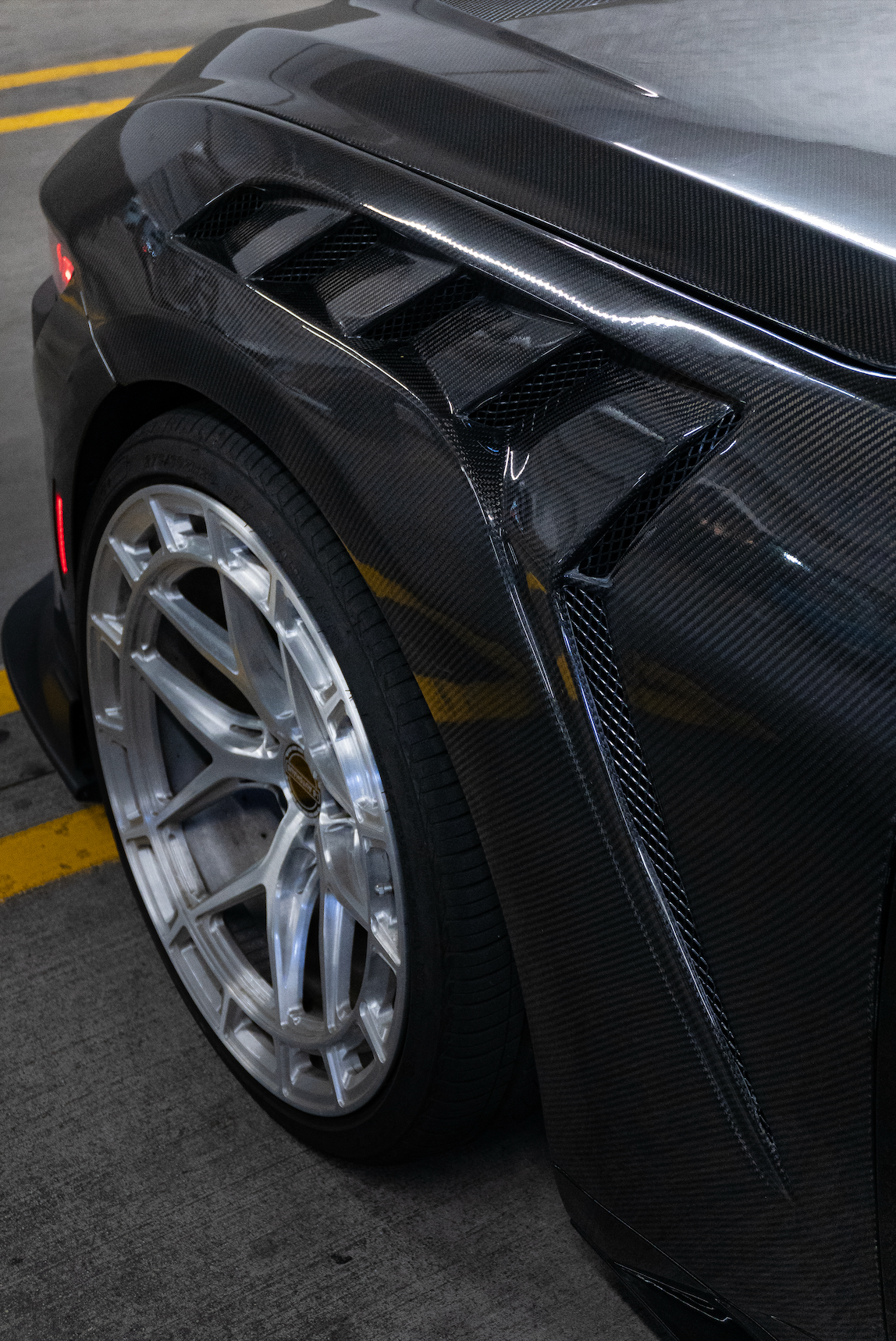 i-5Autohaus GTD Style Carbon Fiber Fenders for 2024-2026 Mustang