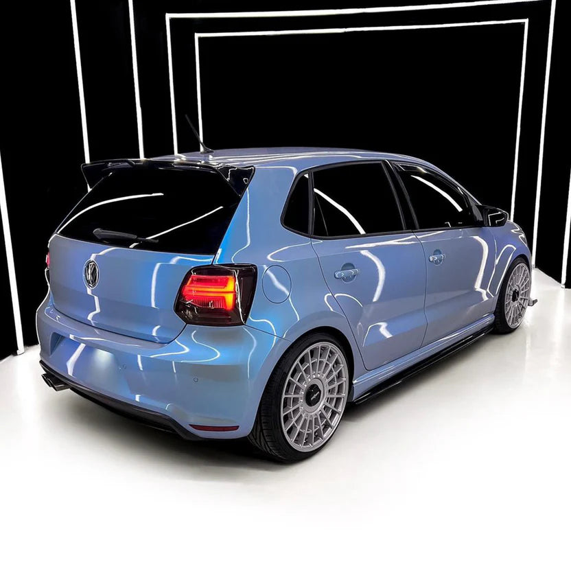Candy Metallic Dark Gray Blue Vinyl Wrap