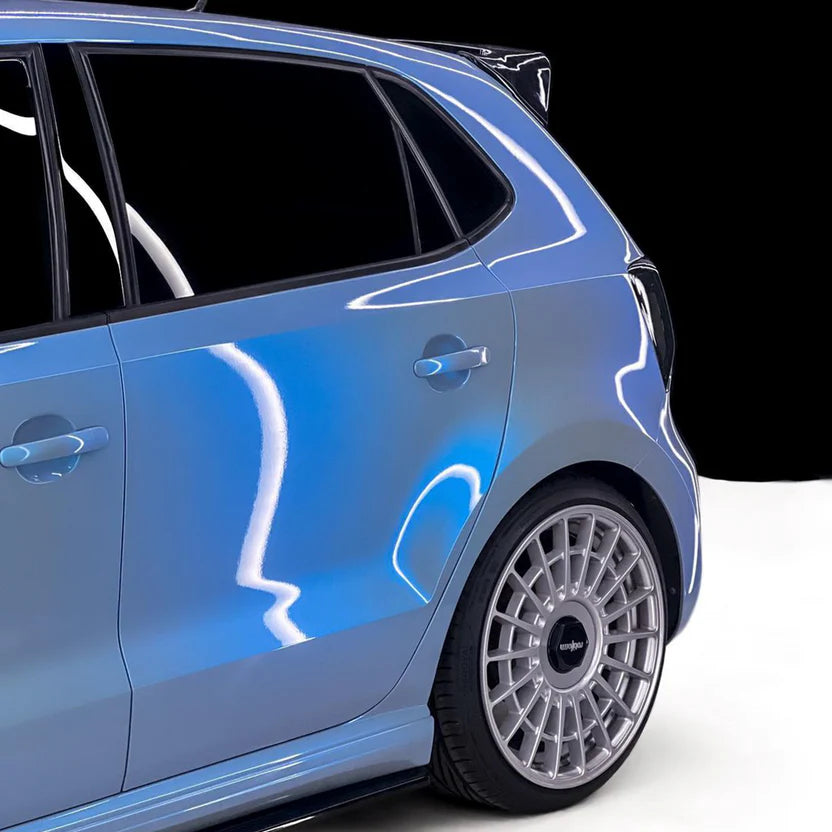 Candy Metallic Dark Gray Blue Vinyl Wrap