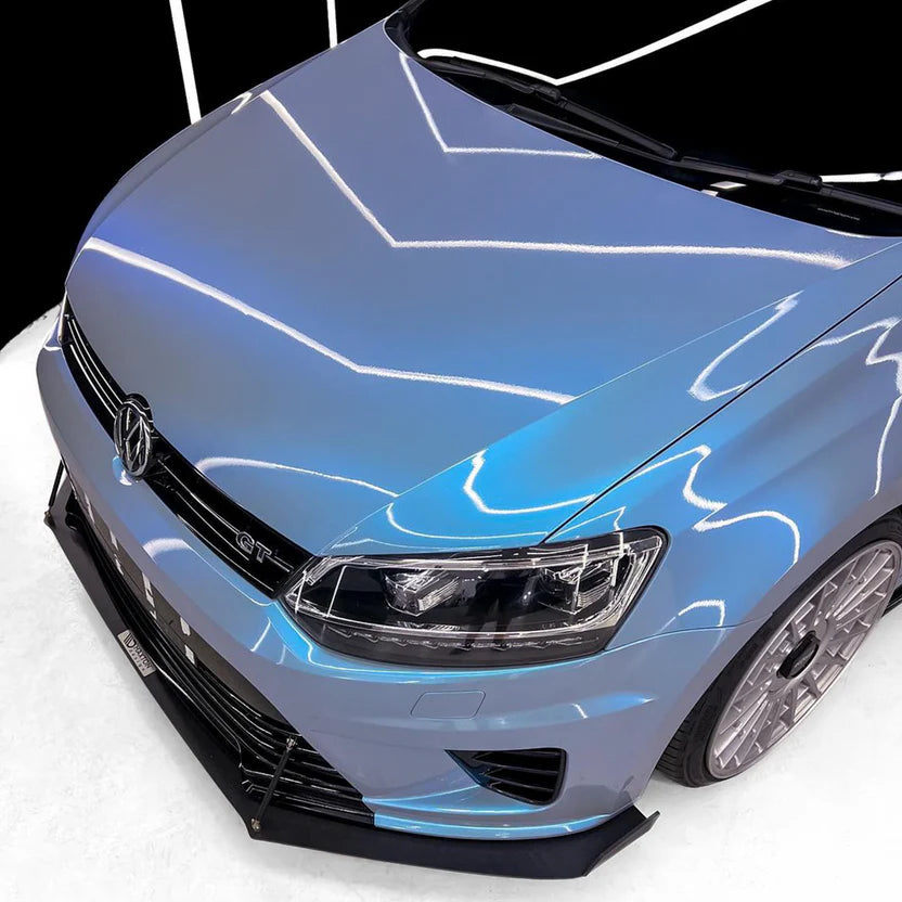 Candy Metallic Dark Gray Blue Vinyl Wrap