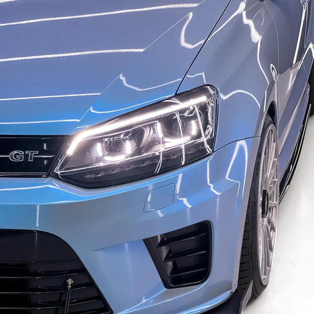 Candy Metallic Dark Gray Blue Vinyl Wrap